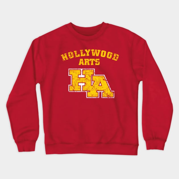 Hollywood Arts High School Crewneck Sweatshirt by MindsparkCreative